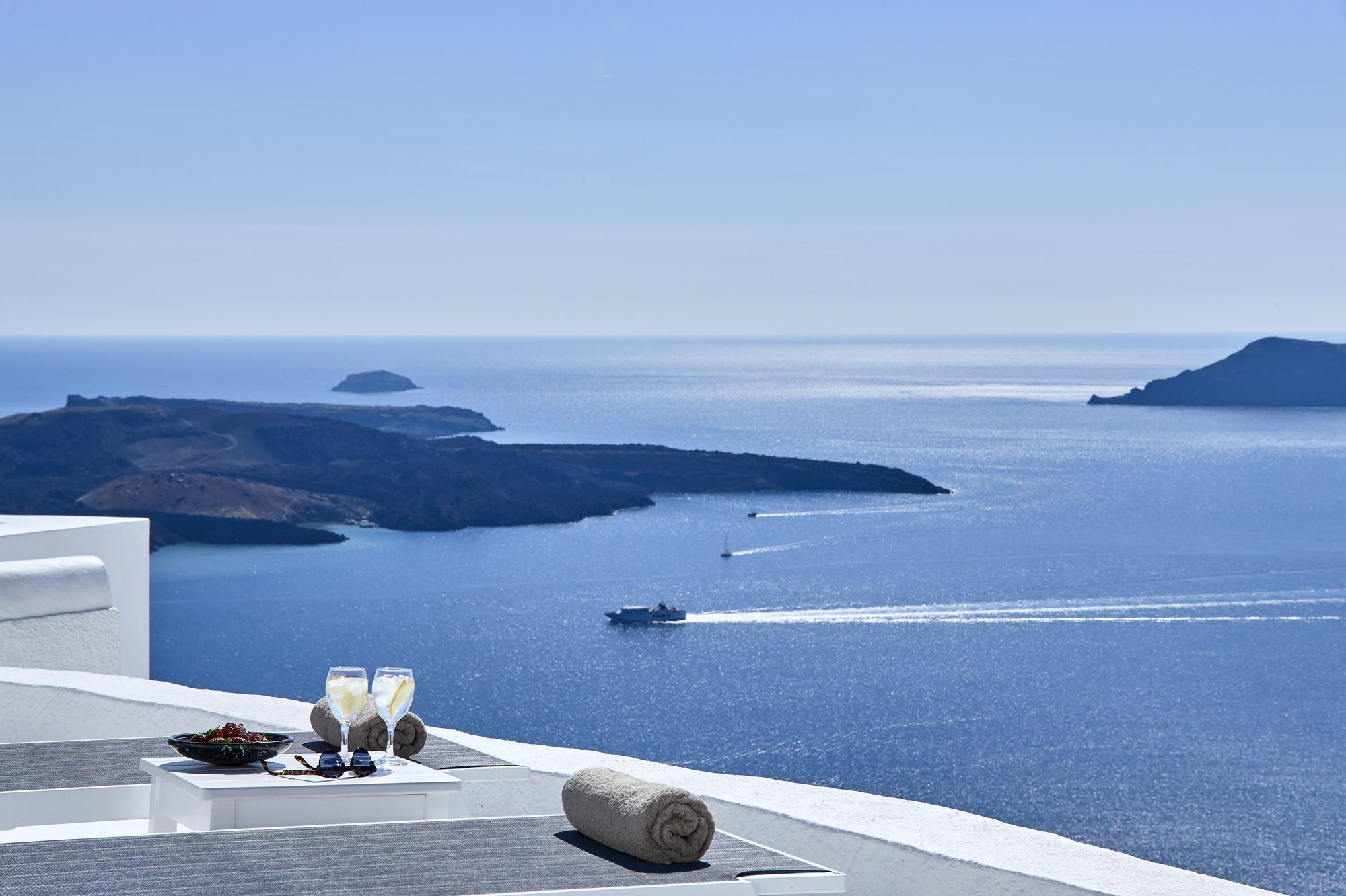 Nautilus Villa Firostefani Bagian luar foto